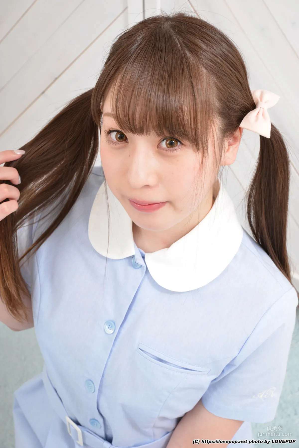 [LOVEPOP] Ruka Kanna 柑南るか - 双马尾制服 Photoset 04 写真集