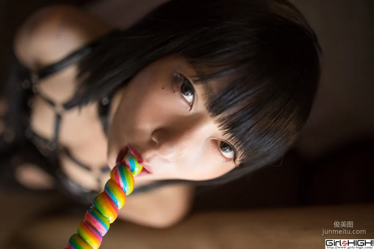 [Girlz-High] Ui Mita 三田羽衣 - 皮衣长靴调教系列 - buno_041_003 写真集