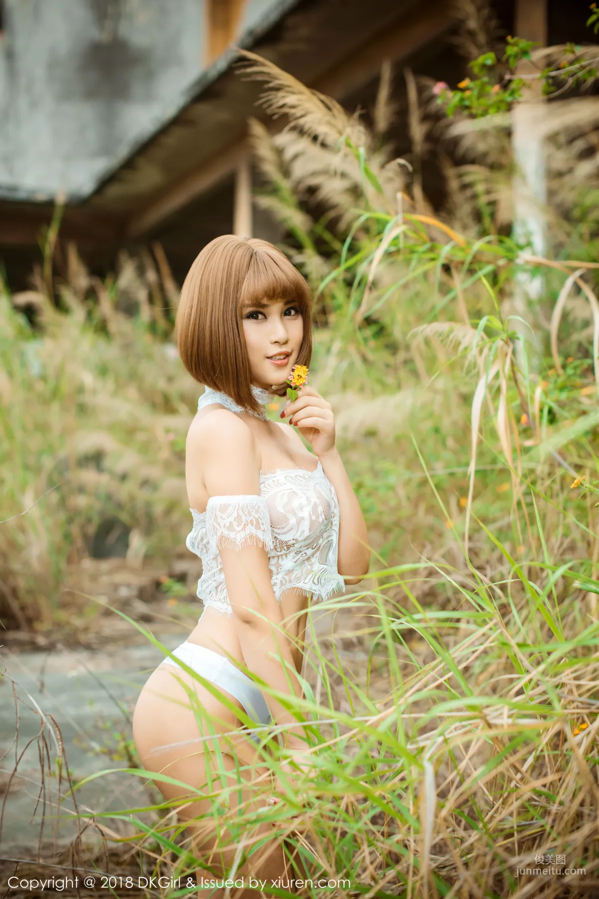 萌宝儿BoA《青春纯美与荒野海边户外露出》 [御女郎DKGirl] Vol.074 写真集
