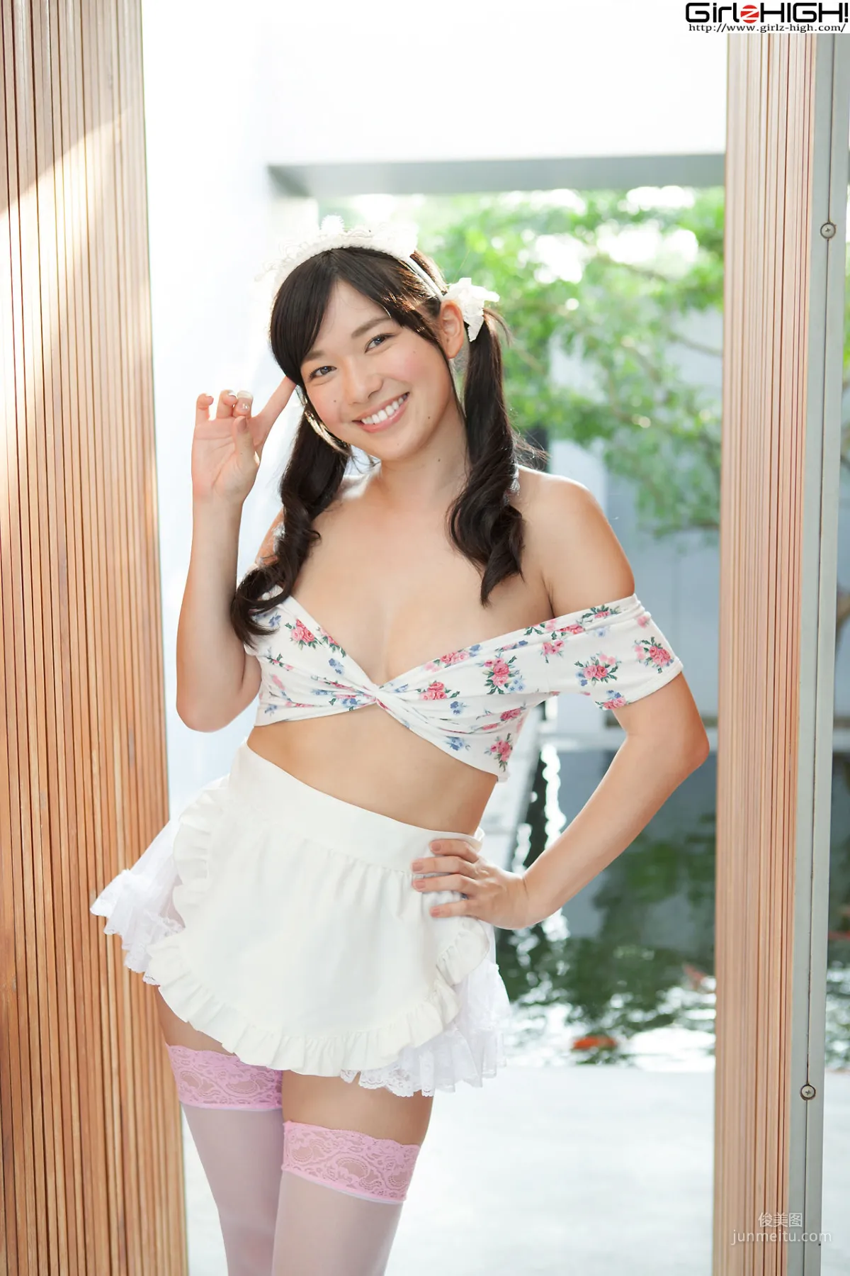 [Girlz-High] Tomoe Yamanaka 山中知恵 - 美少女女仆 - buno_003_002 写真集