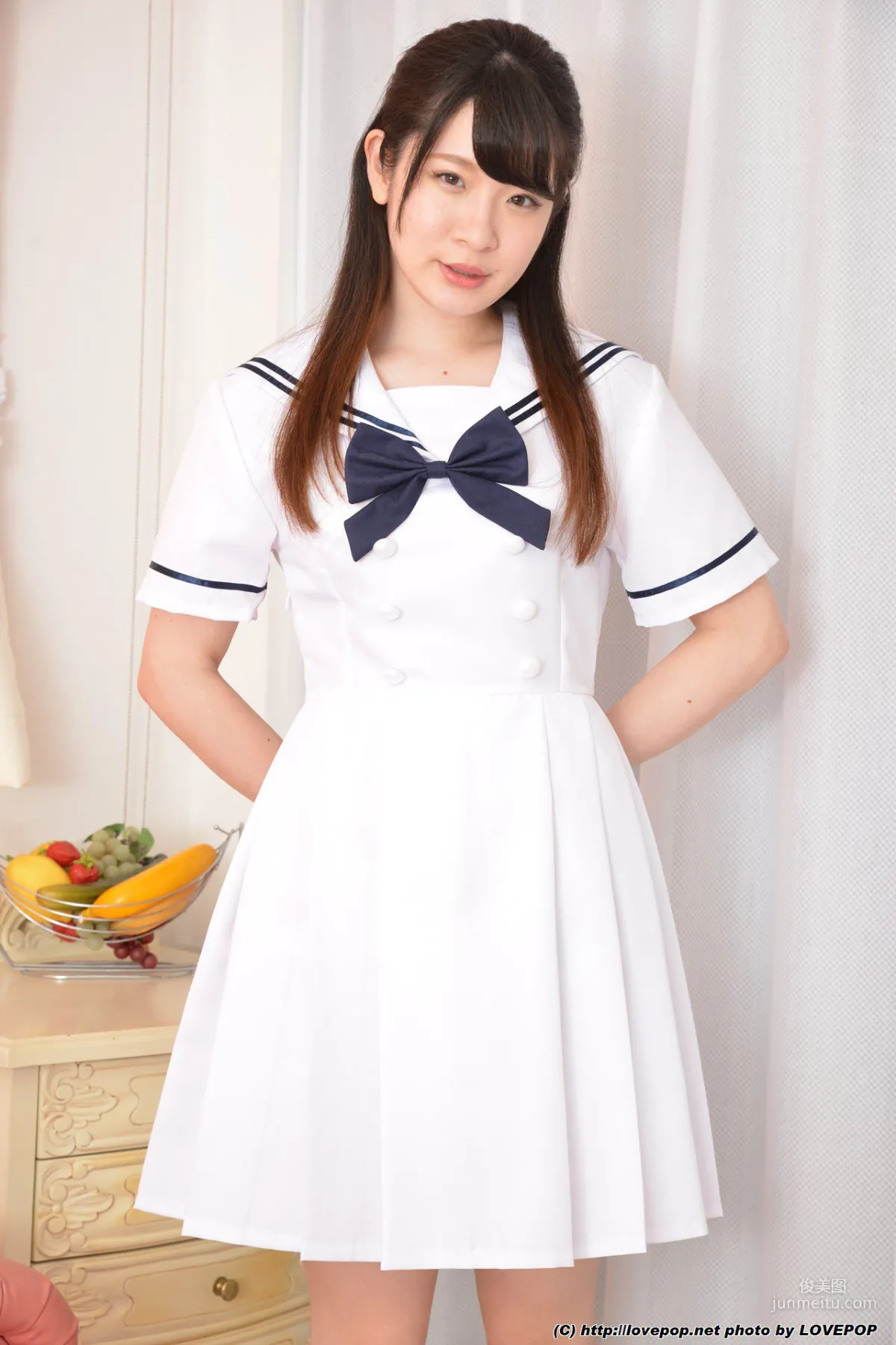 Aoi Kousaka 香坂葵 学生装 Set1 [LovePop] 写真集