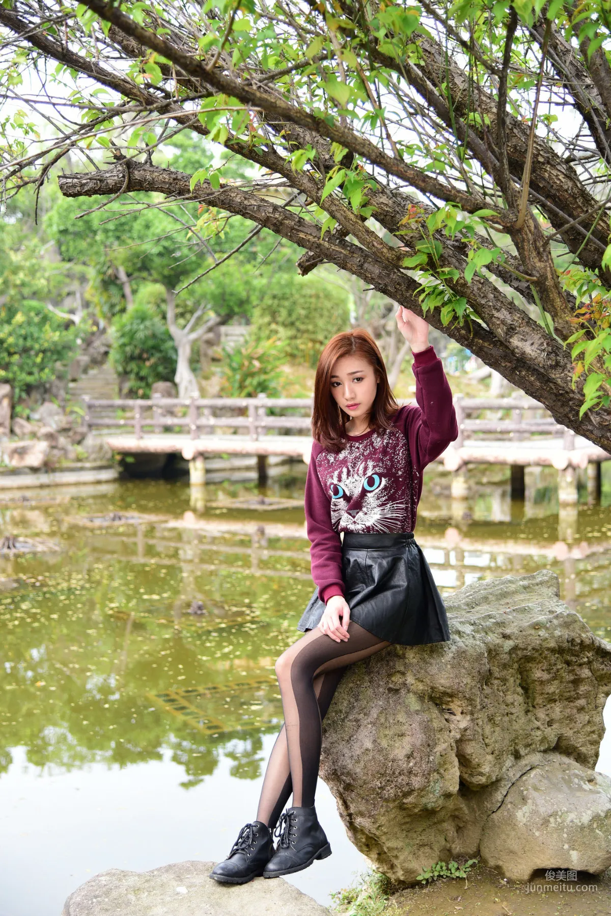 [台湾嫩模] 段璟乐/璟樂《雙溪公園 外拍（三套服装）》 写真集