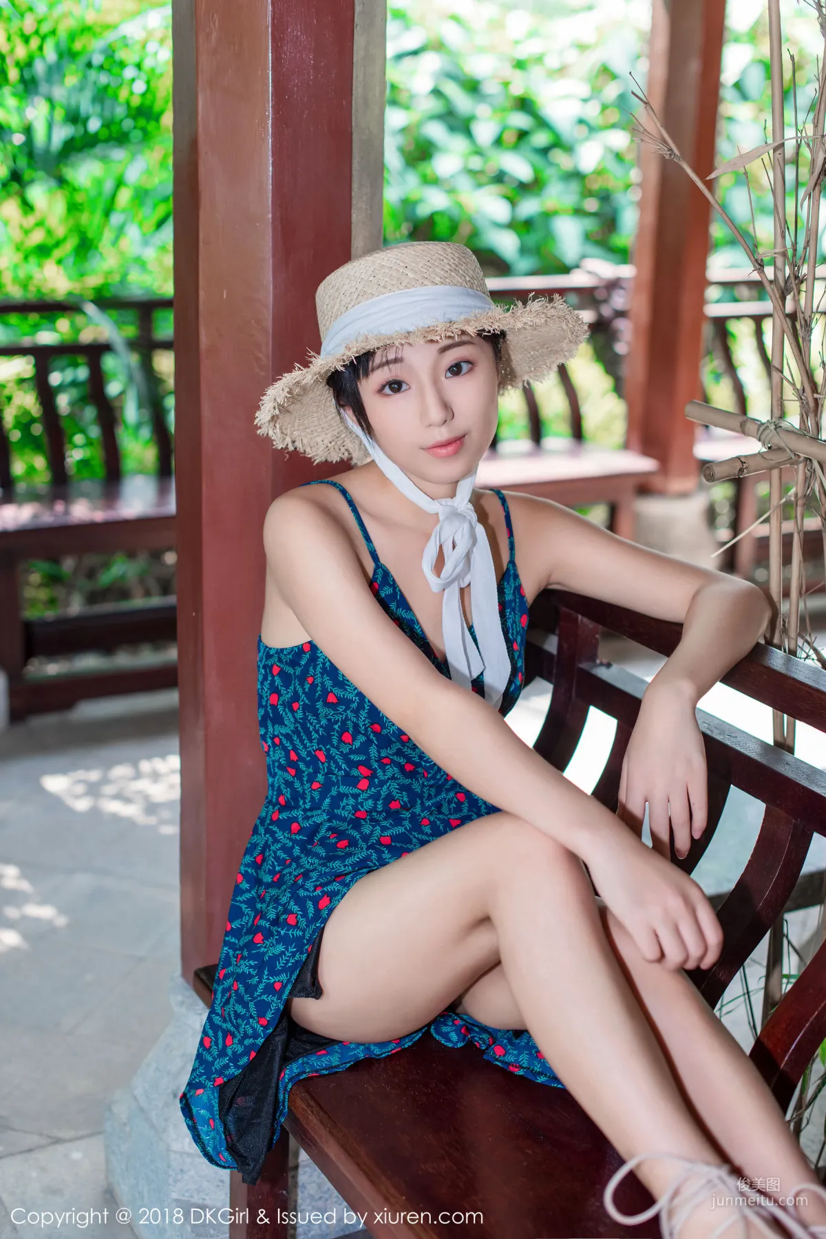 苍井优香《清纯甜美草帽少女》 [御女郎DKGirl] Vol.055 写真集