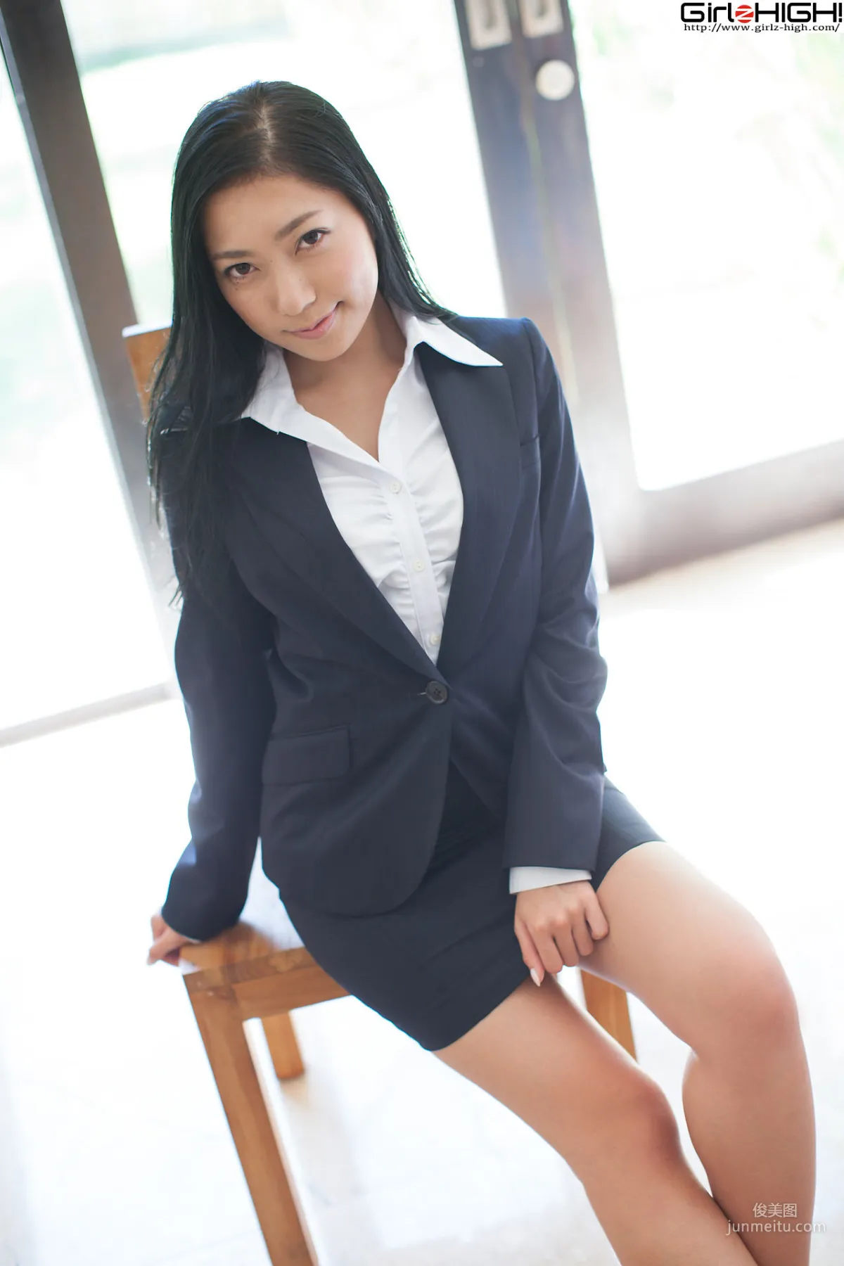 [Girlz-High] Ui Mita 三田羽衣 - 肉丝袜OL系列 - buno_012_001 写真集