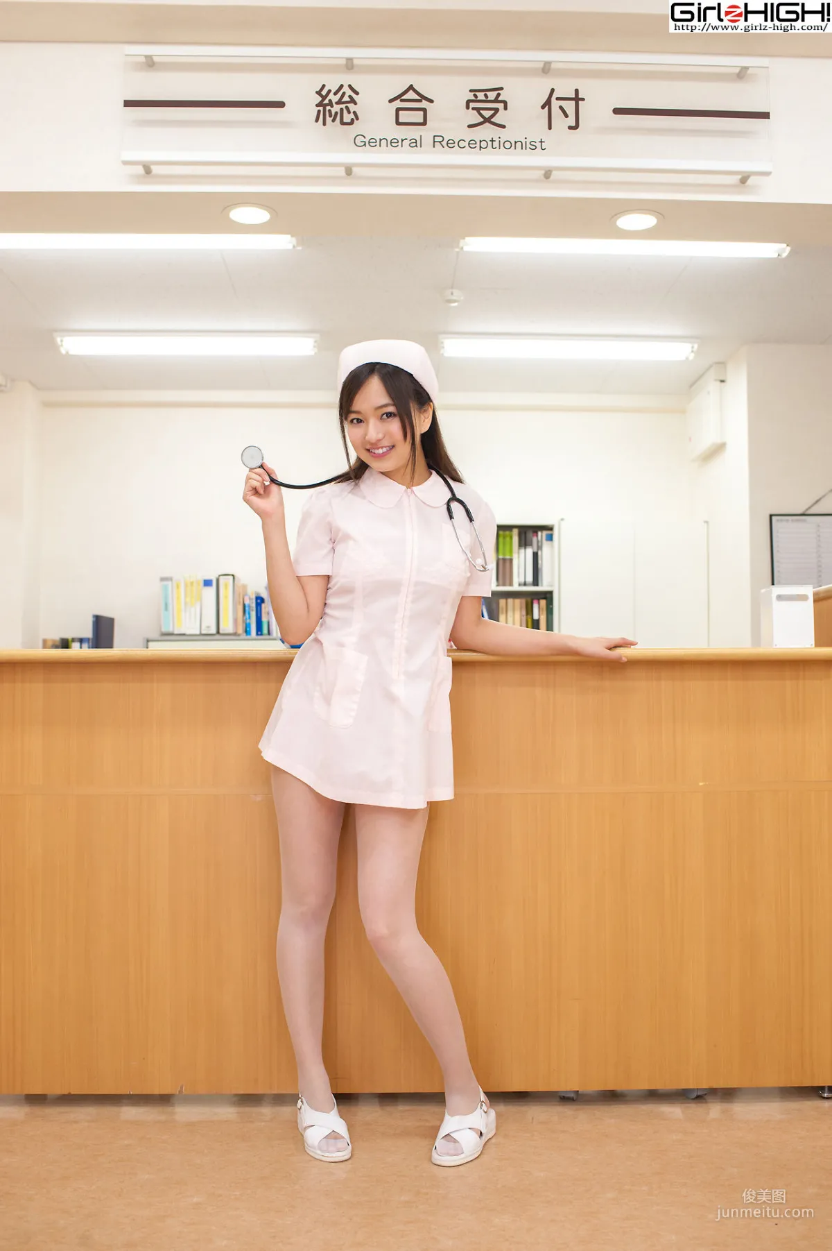 [Girlz-High] Mayumi Yamanaka 山中真由美 - 粉色护士 bmay_003_004 写真集