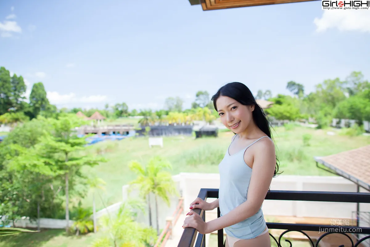 [Girlz-High] Ui Mita 三田羽衣 - 性感背心+丁字裤 - buno_038_001 写真集