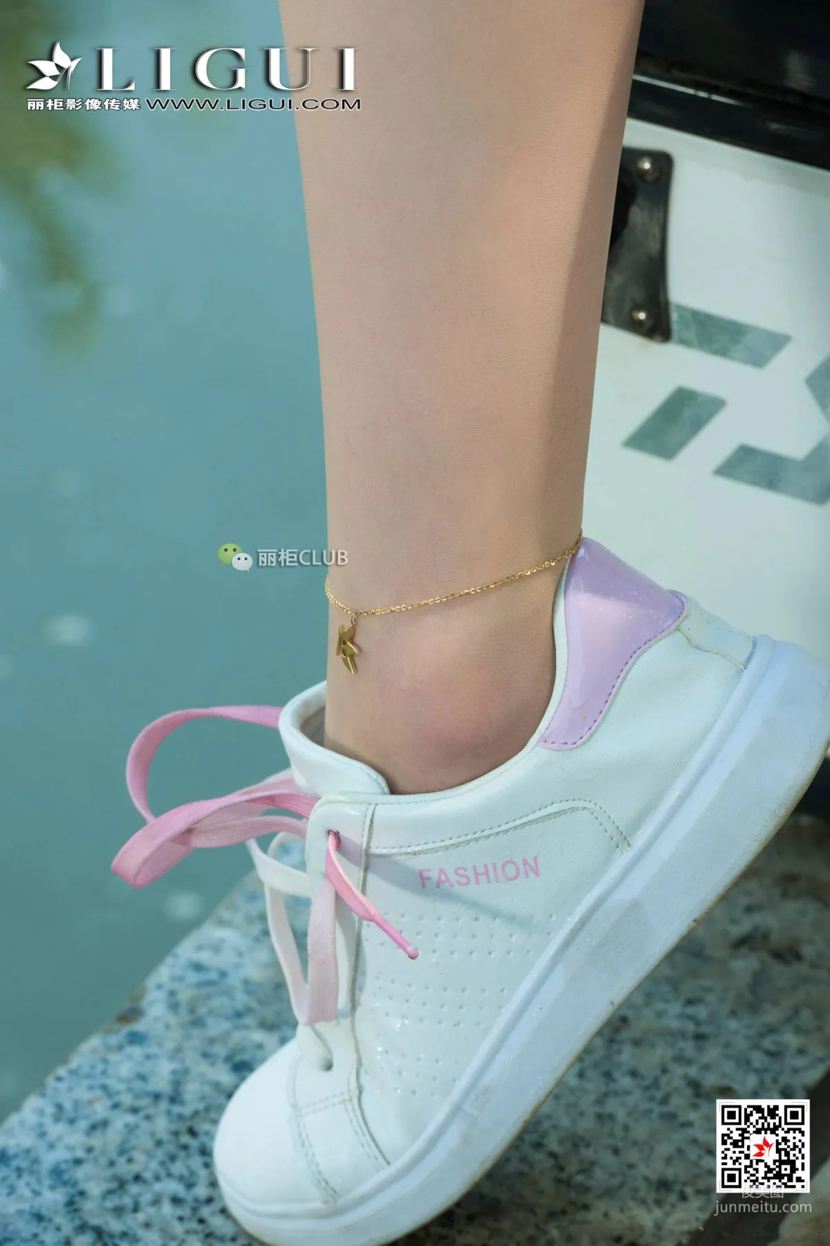 足模小戈《钓鱼小妹丝足》 [丽柜LIGUI] 网络丽人 写真集