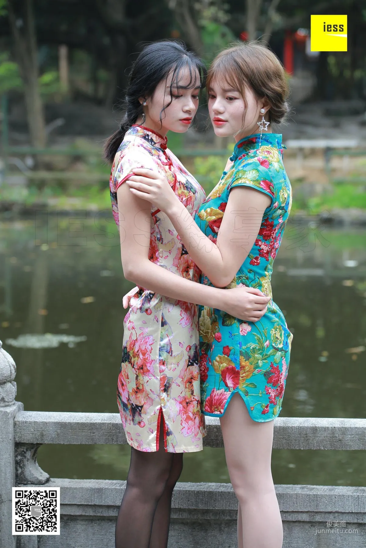 疏影&华华《旗袍双生花》 [异思趣向IESS] 【魔鬼周三】特刊12期 写真集