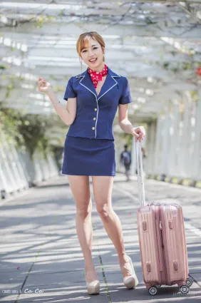 [台湾女神] 卡卡儿《美丽空姐》写真集