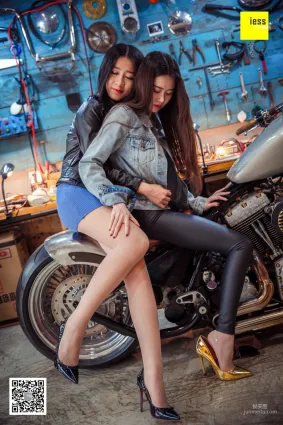 DJ&佳佳《典藏级机车之恋》 [异思趣向IESS] 《魔鬼周三》特刊21期 写真集