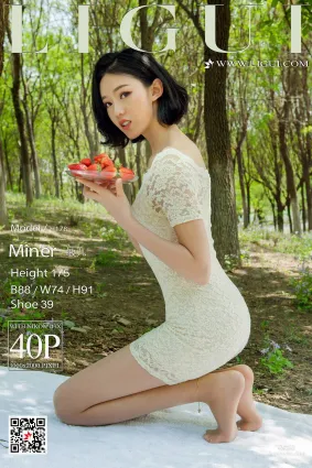 腿模敏儿《水果丝足》 [丽柜LIGUI] 美腿丝足 写真集