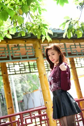 [台湾嫩模] 段璟乐/璟樂《雙溪公園 外拍（三套服装）》 写真集