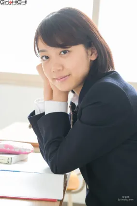 [Girlz-High] Koharu Nishino 西野小春 - 学生装 - bkoh_006_001 写真集