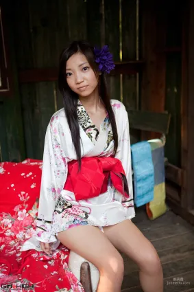 [Girlz-High] Fuuka Nishihama 西浜ふうか - 和服少女 Special Gravure (STAGE1) 6.2 写真集