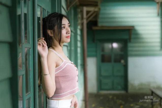 [台湾女神] 段璟乐《花博公園+部分松叶随拍》 写真集