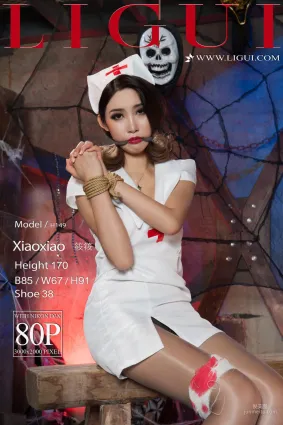 腿模筱筱《护士捆绑》 [丽柜Ligui] 美腿丝足写真集