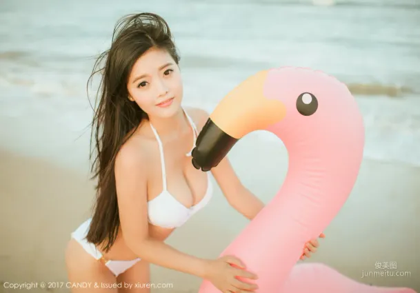林美惠子Mieko《两套海边比基尼系列》 [网红馆CANDY] VOL.042 写真集