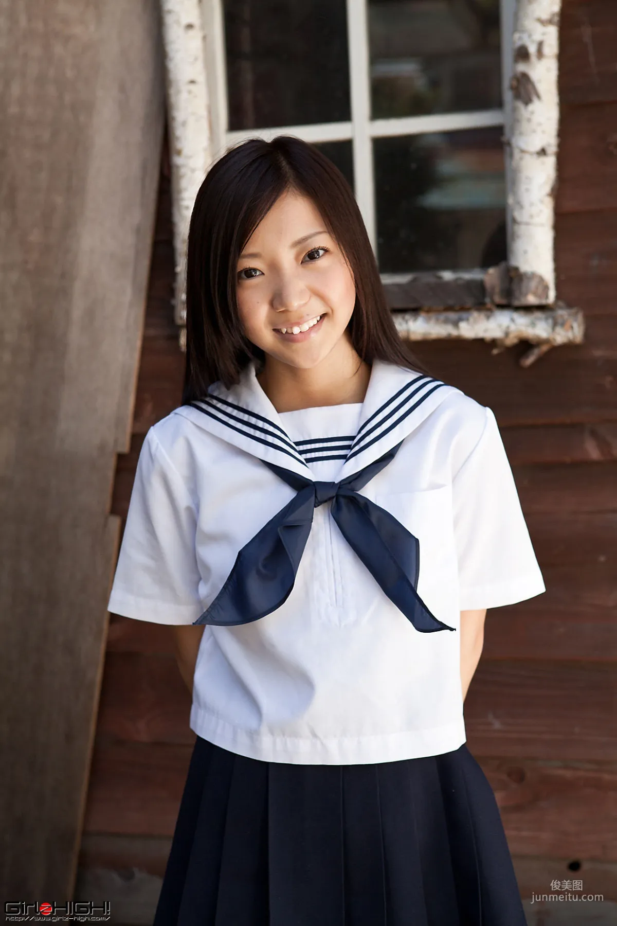 [Girlz-High] 西浜ふうか - 校服少女 Special Gravure (STAGE1) 6.3 写真集