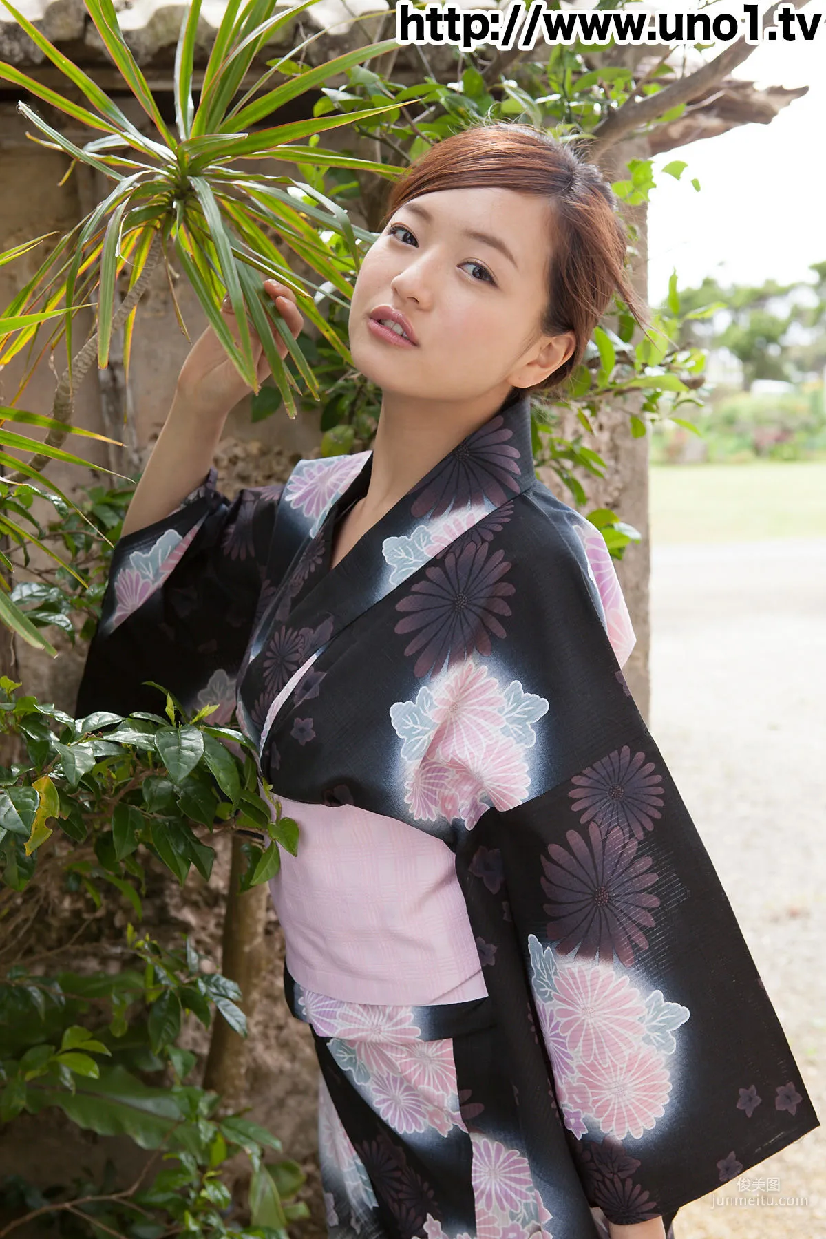 [Girlz-High] Mayumi Yamanaka 山中真由美 - 和服诱惑 - bgyu_002_005 写真集