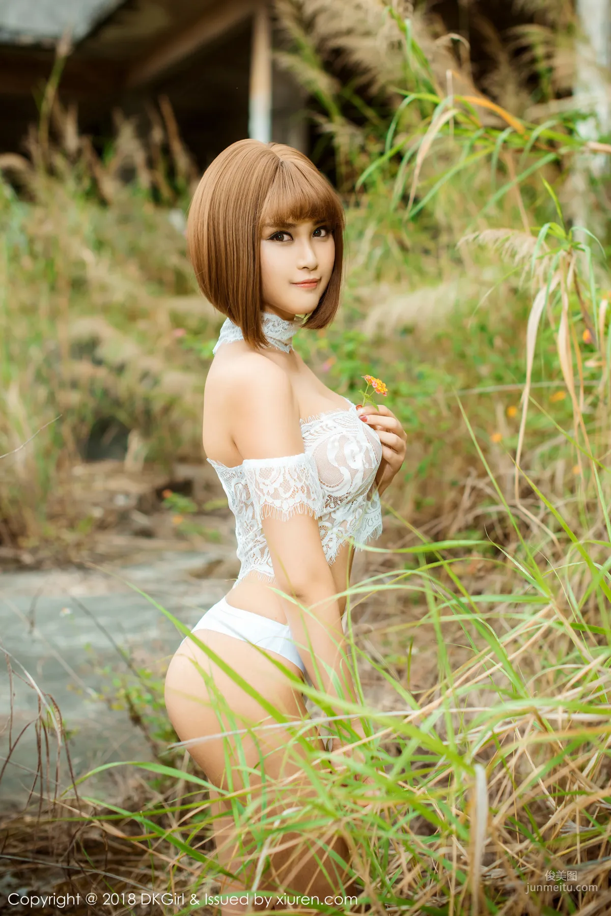 萌宝儿BoA《青春纯美与荒野海边户外露出》 [御女郎DKGirl] Vol.074 写真集