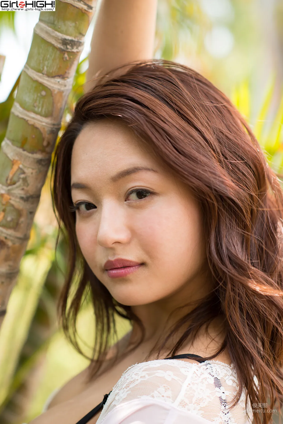 [Girlz-High] Mayumi Yamanaka 山中真由美 - 性感薄纱 - bmay_007_003 写真集