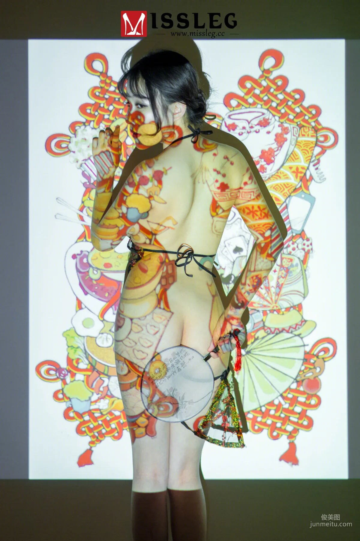 团团《春节特刊》 [蜜丝MISSLEG] F002 写真集