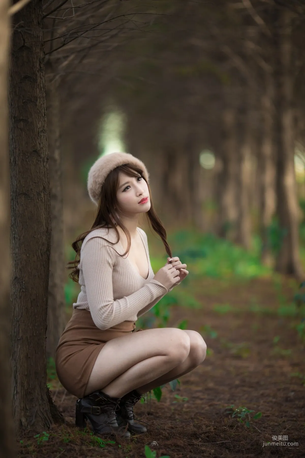 [台湾嫩模] 邬育錡《蘆竹落羽松》 写真集