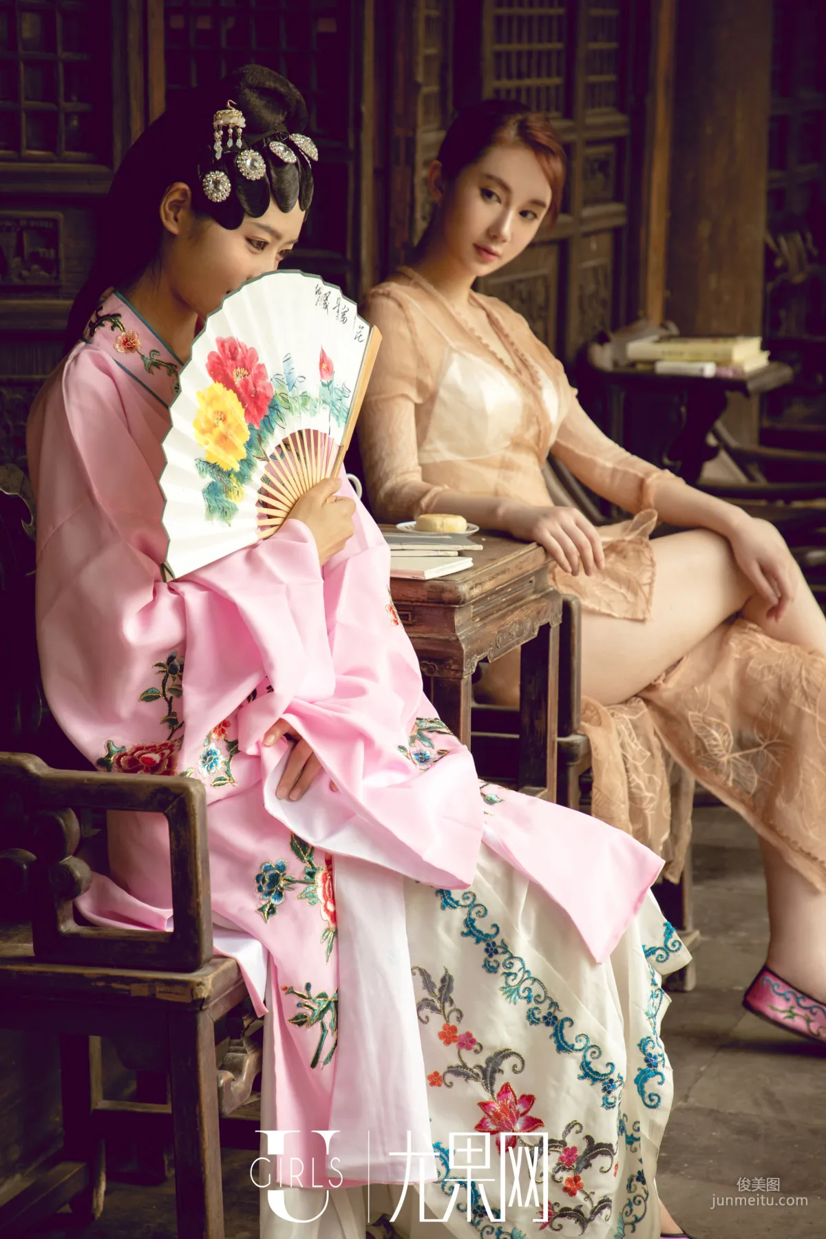 苏小曼&方子萱《白月光》 [尤果Ugirls] T037 写真集