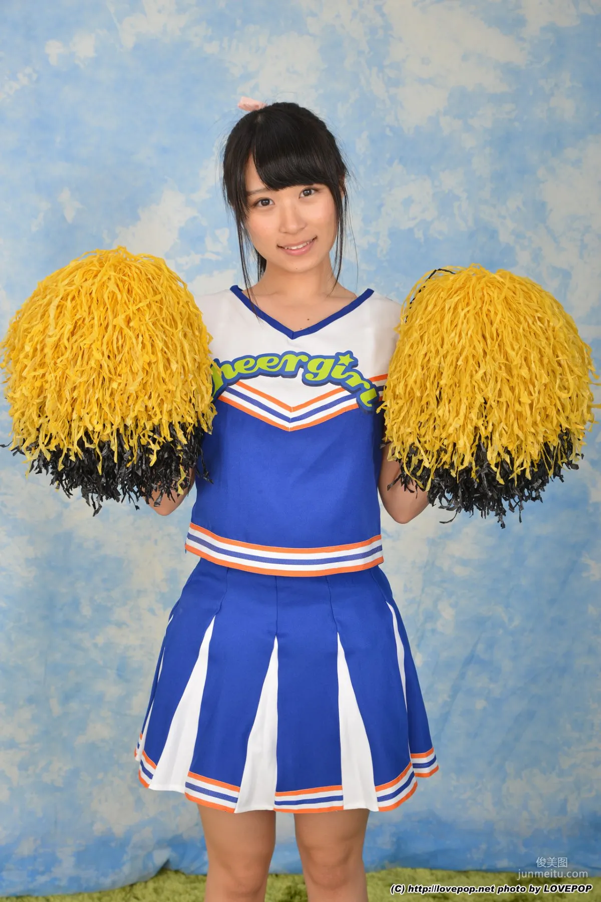 三國さらん《Cum slumber cheerleader ! - PPV》 [LOVEPOP] 写真集