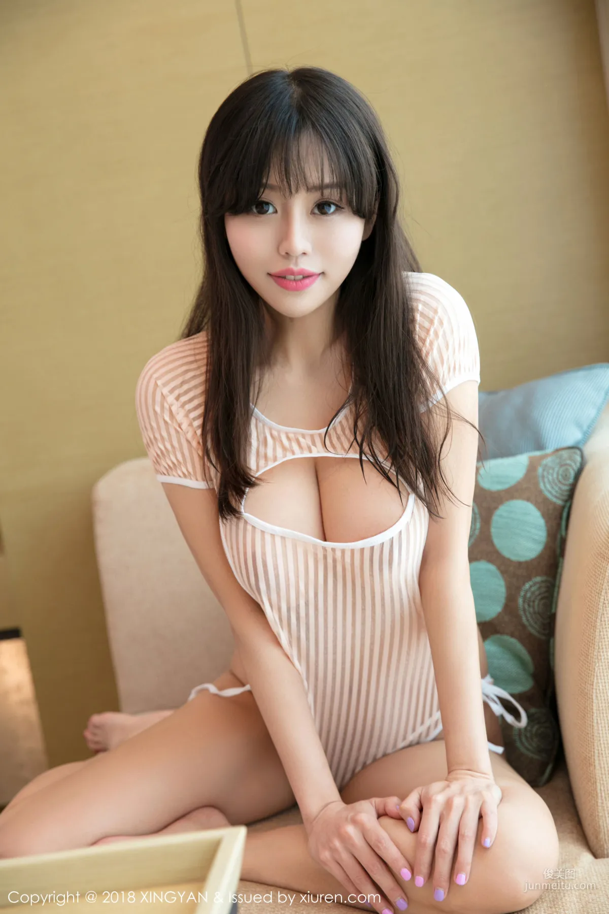 大胸妹子唐思琪《“胸涌”性感诱惑》 [星颜社XINGYAN] Vol.077 写真集