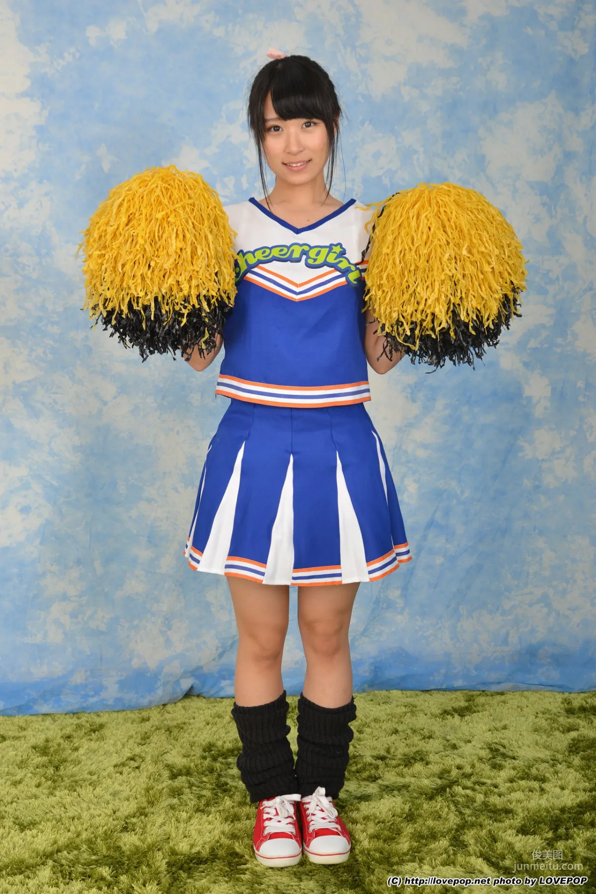 三國さらん《Cum slumber cheerleader ! - PPV》 [LOVEPOP] 写真集