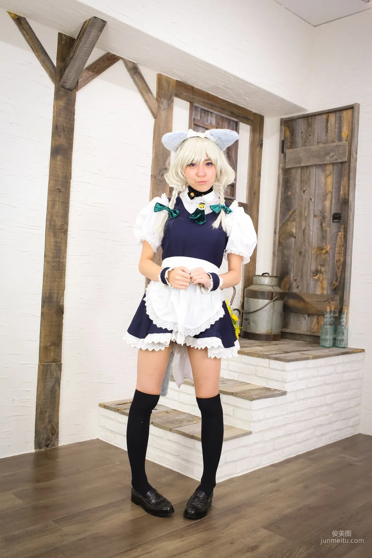 羽川るな 《東方月時計～ルナ·ダイアル》Izayoi Sakuya 写真集