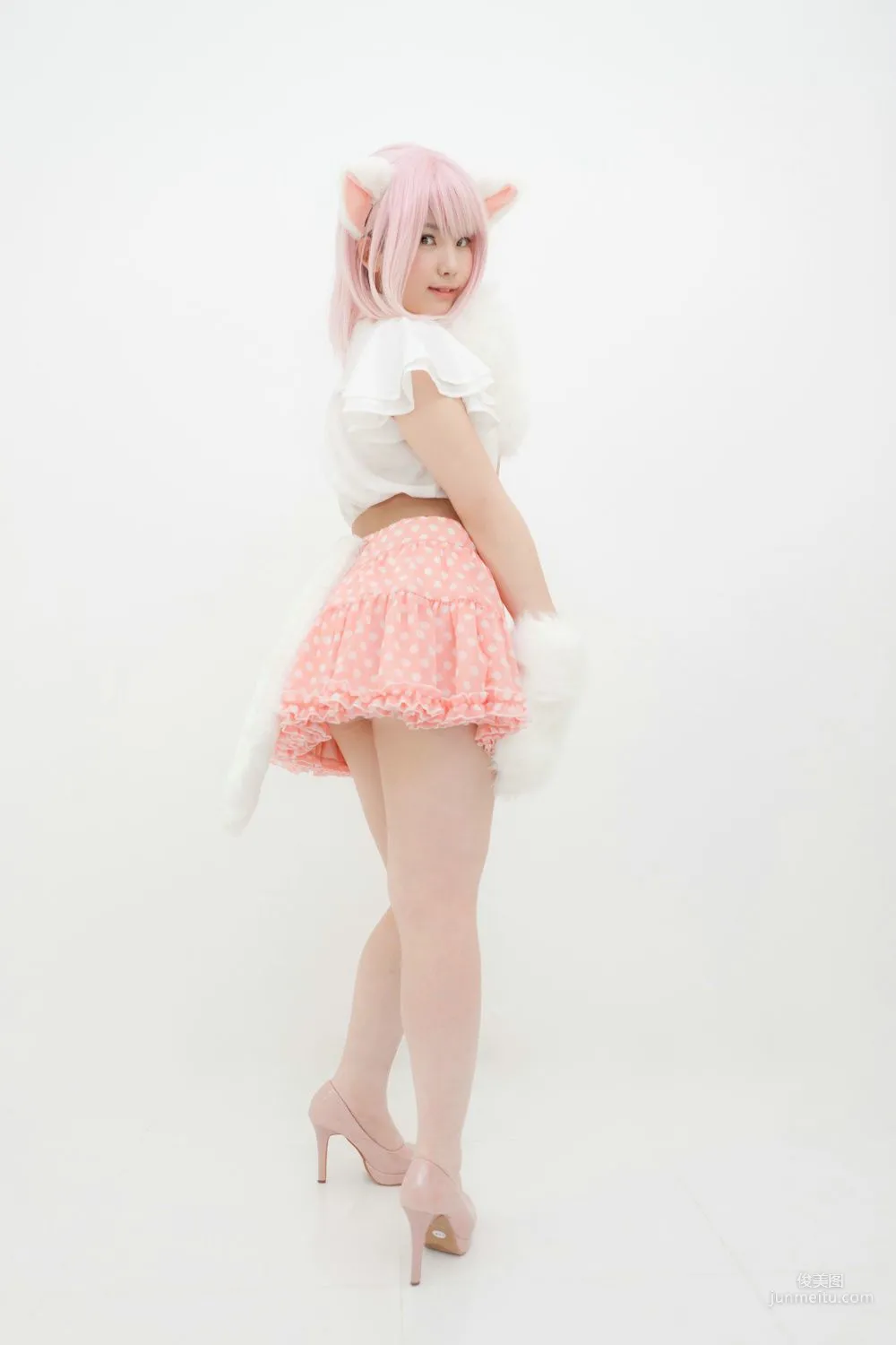 Enako(えなこ) [Enacat] Necomimi (ネコ耳)(White) 写真集