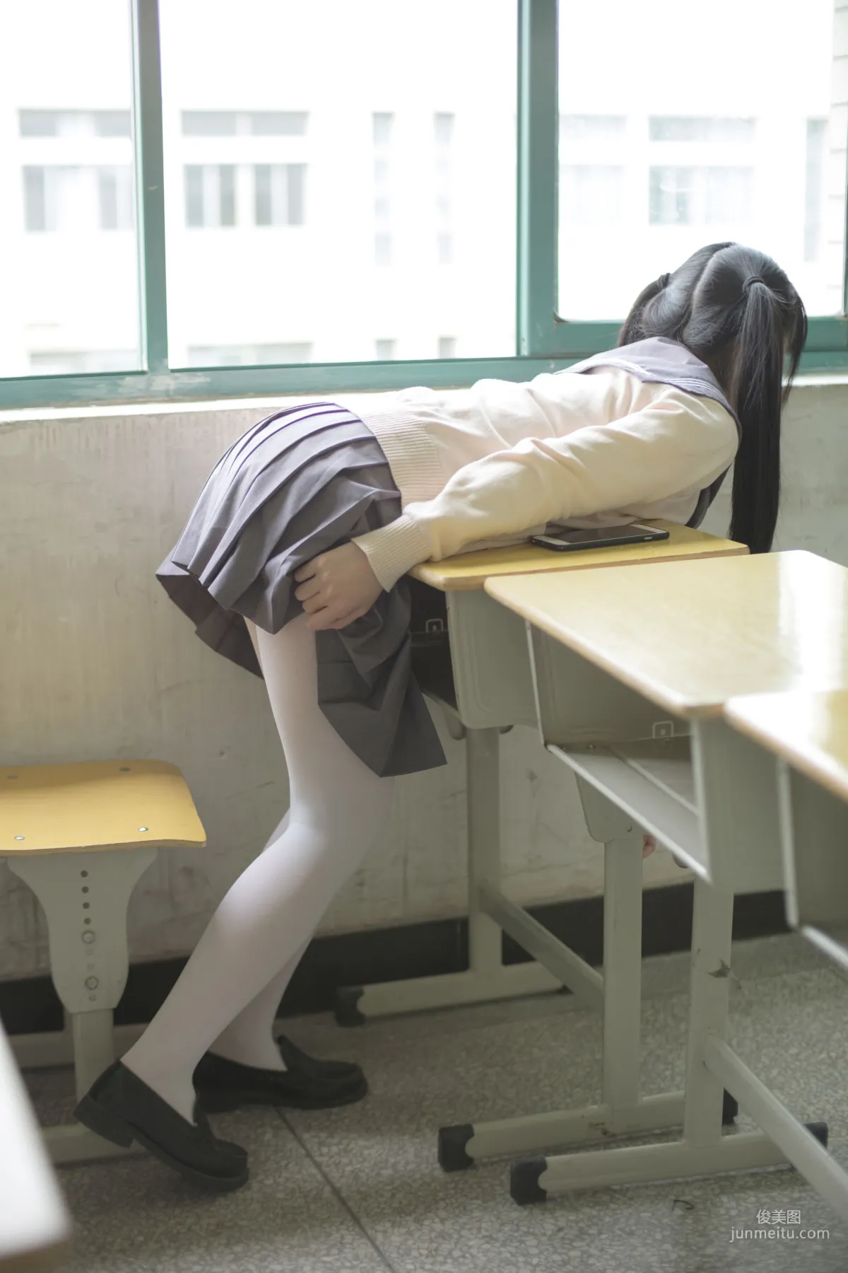 《JK校服白丝》 [森萝财团] X-017 写真集