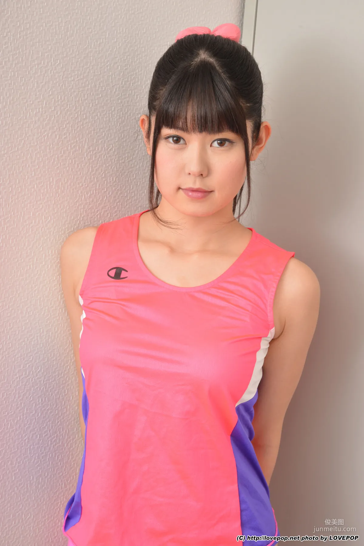 羽佐美まよ《Iron bar on bare cotton pants! - PPV》 [LOVEPOP] 写真集