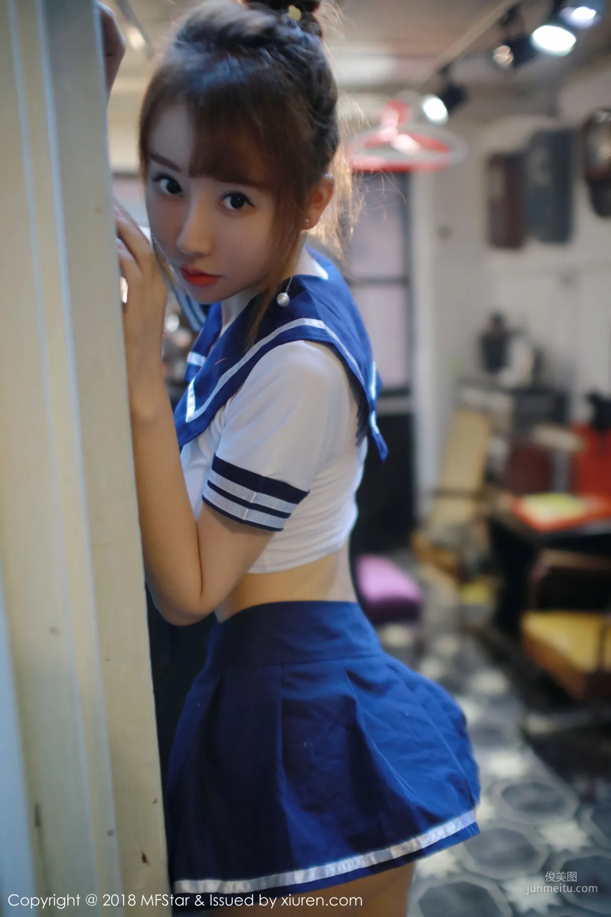 夏笑笑Summer《极具诱惑力的学生装私房魅惑》 [模范学院MFStar] Vol.154 写真集