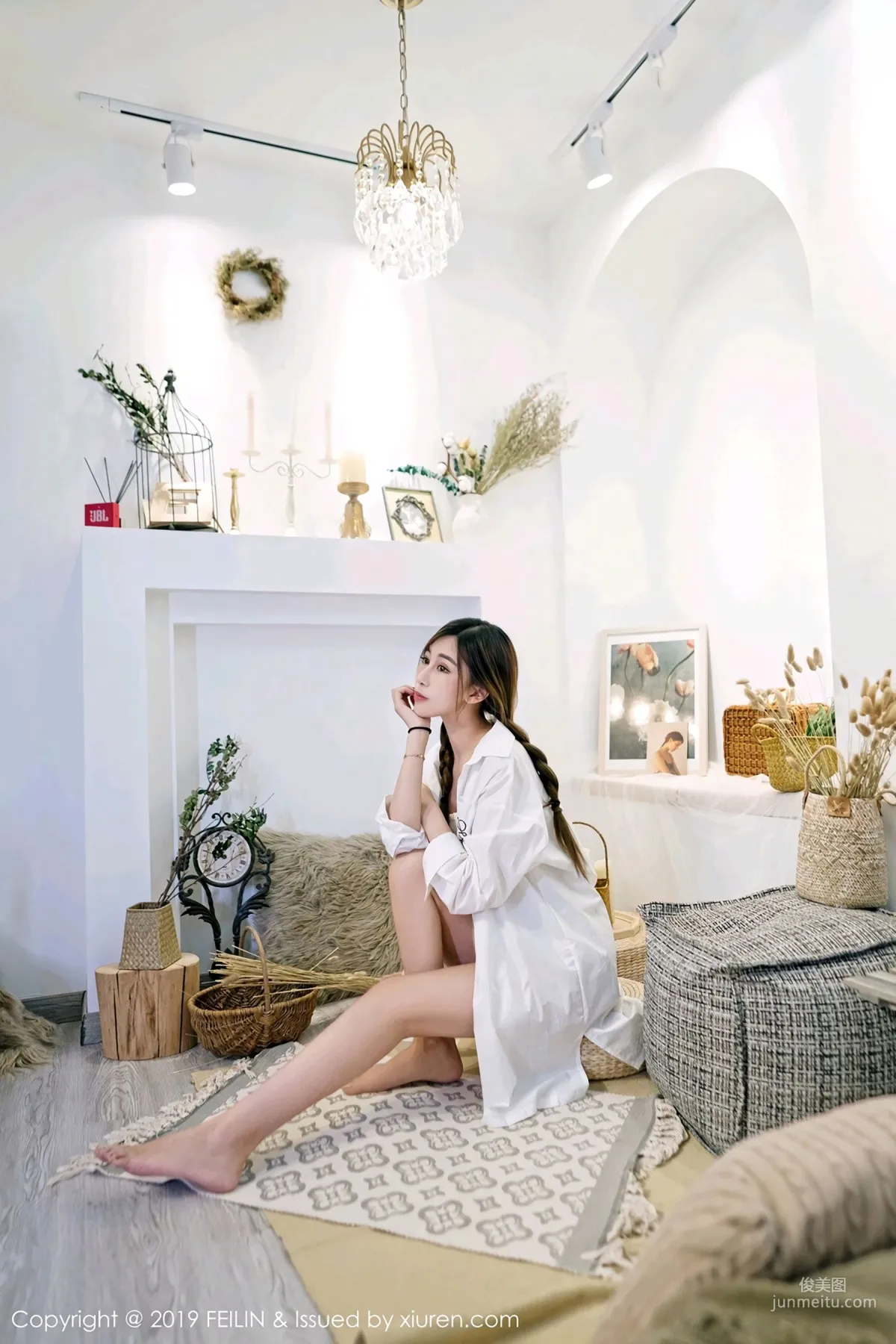 星星star《一张清秀精致的面容下，身材修长曼妙多姿》 [嗲囡囡FEILIN] Vol.185 写真集