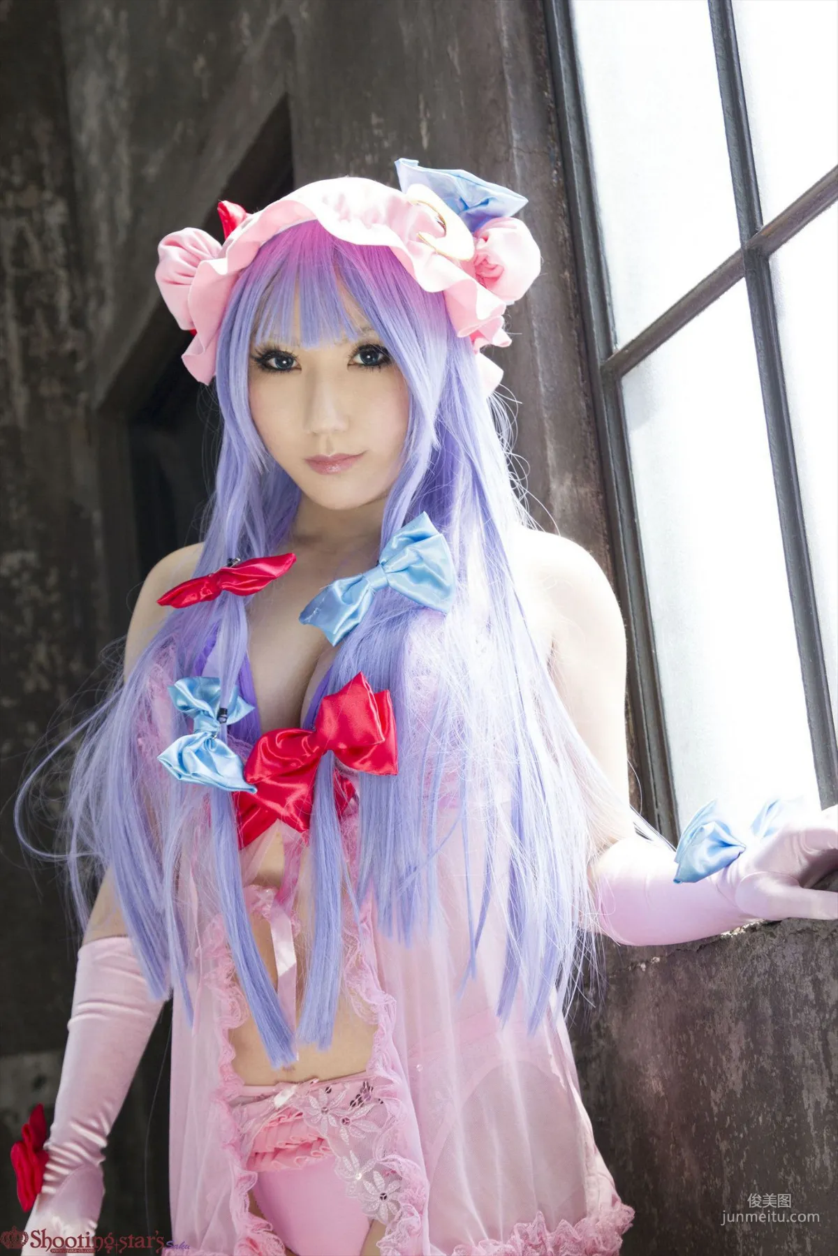 绫香サク (サク綾香 Saku Ayaka) 《東方Project》Patchouli Knowledge [Shooting Star's] 写真集
