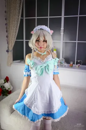 坂口みほの (坂口美穗乃) 《東方Project》十六夜咲夜 [SEVEN DOLLS] 写真集
