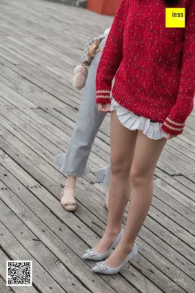 模特姗姗《街拍姗姗和小助理》 [异思趣向IESS] 写真集