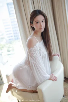 微博红人Jennanni_Jen《若隐若现的春色乍泄》 [模范学院MFStar] Vol.166 写真集