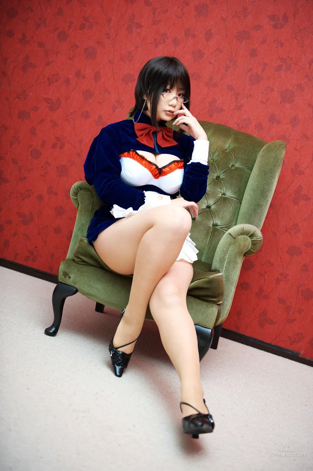 チョコボール向囲 《Unknown Character女仆眼镜娘》 写真集