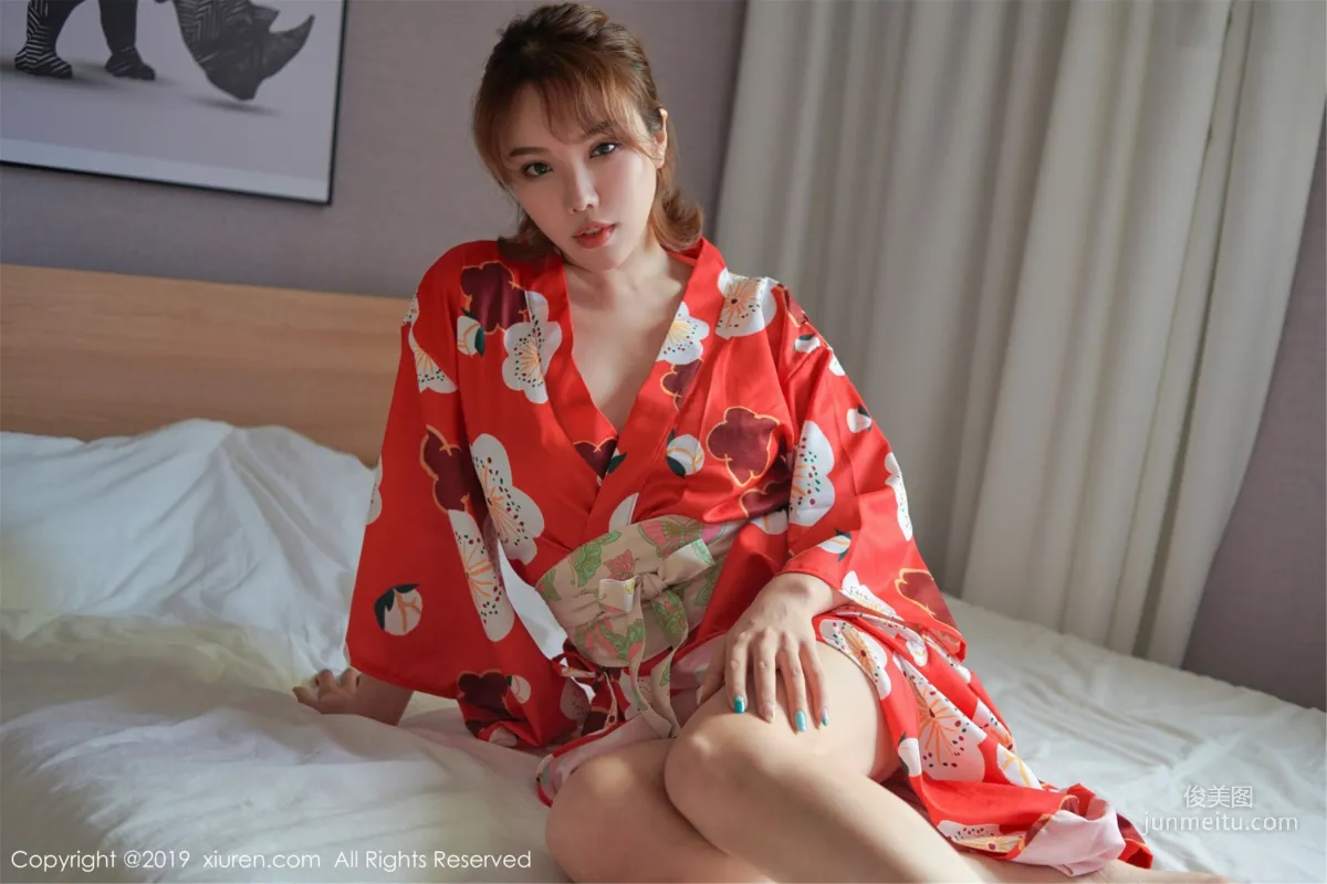 黄楽然《韩国旅拍和服系列》 [秀人XIUREN] No.1549 写真集