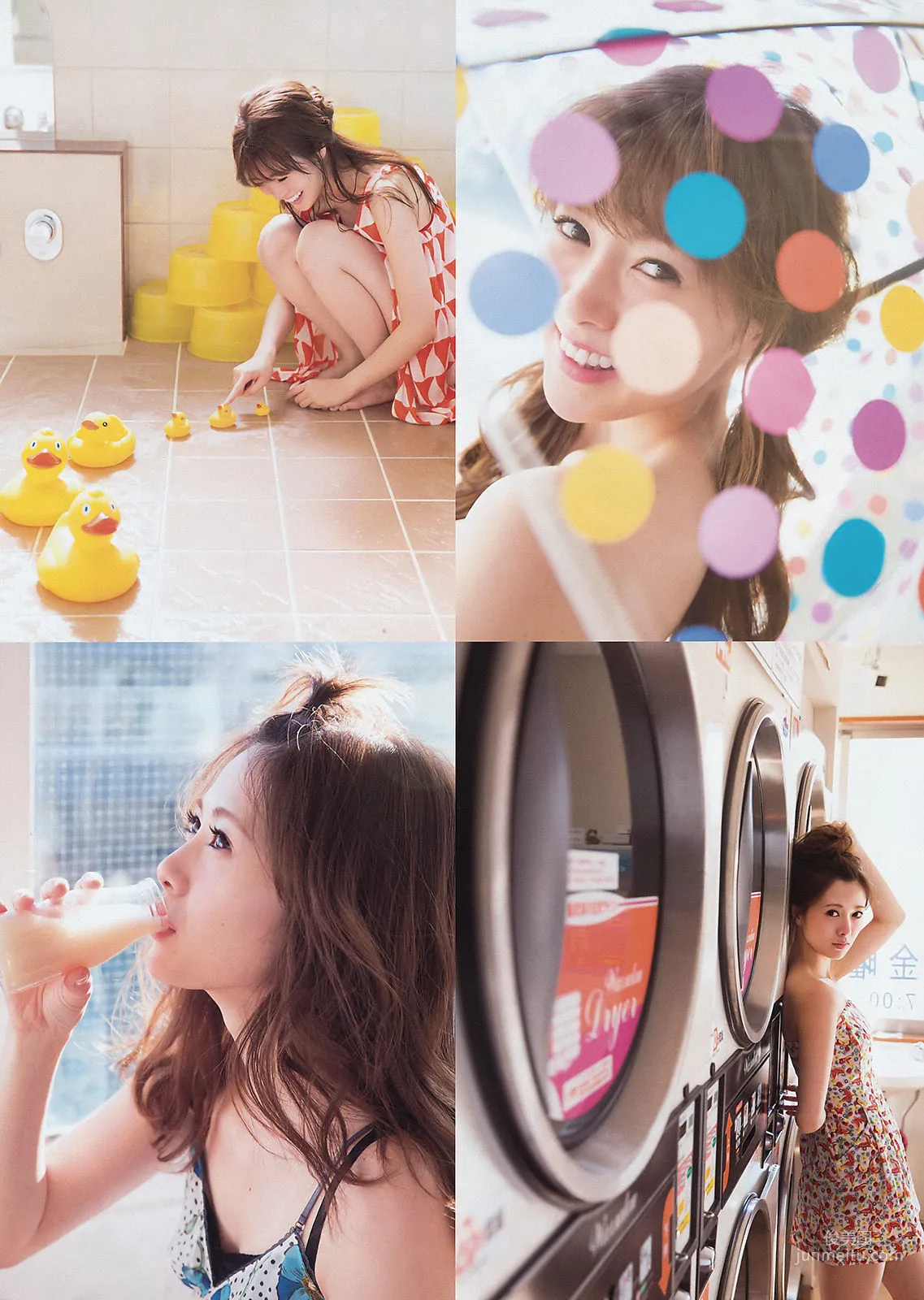 [Young Magazine] 白石麻衣 池上紗理依 2016年No.16 写真杂志