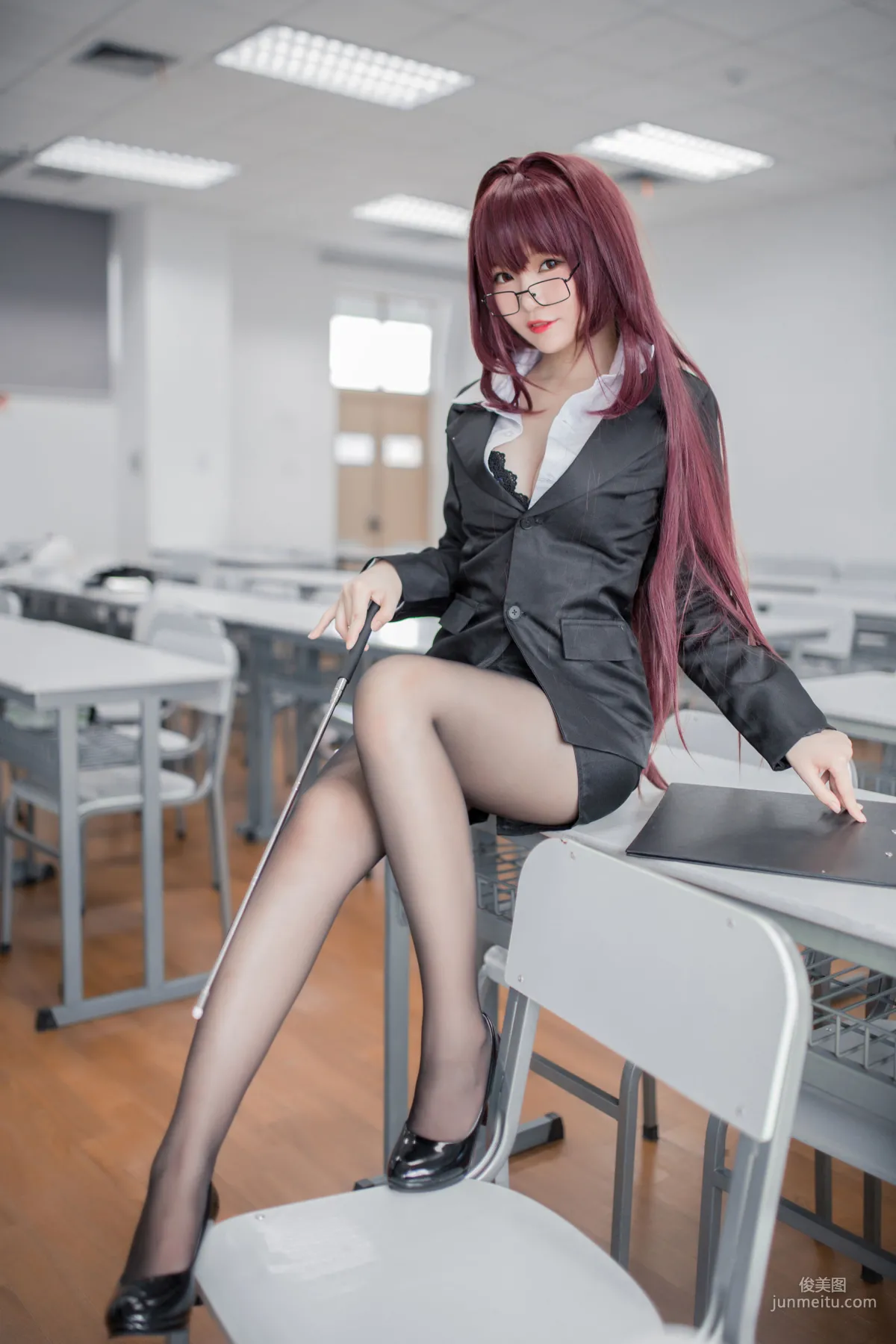 Yoko宅夏《斯卡哈教师》 [萝莉COS] 写真集