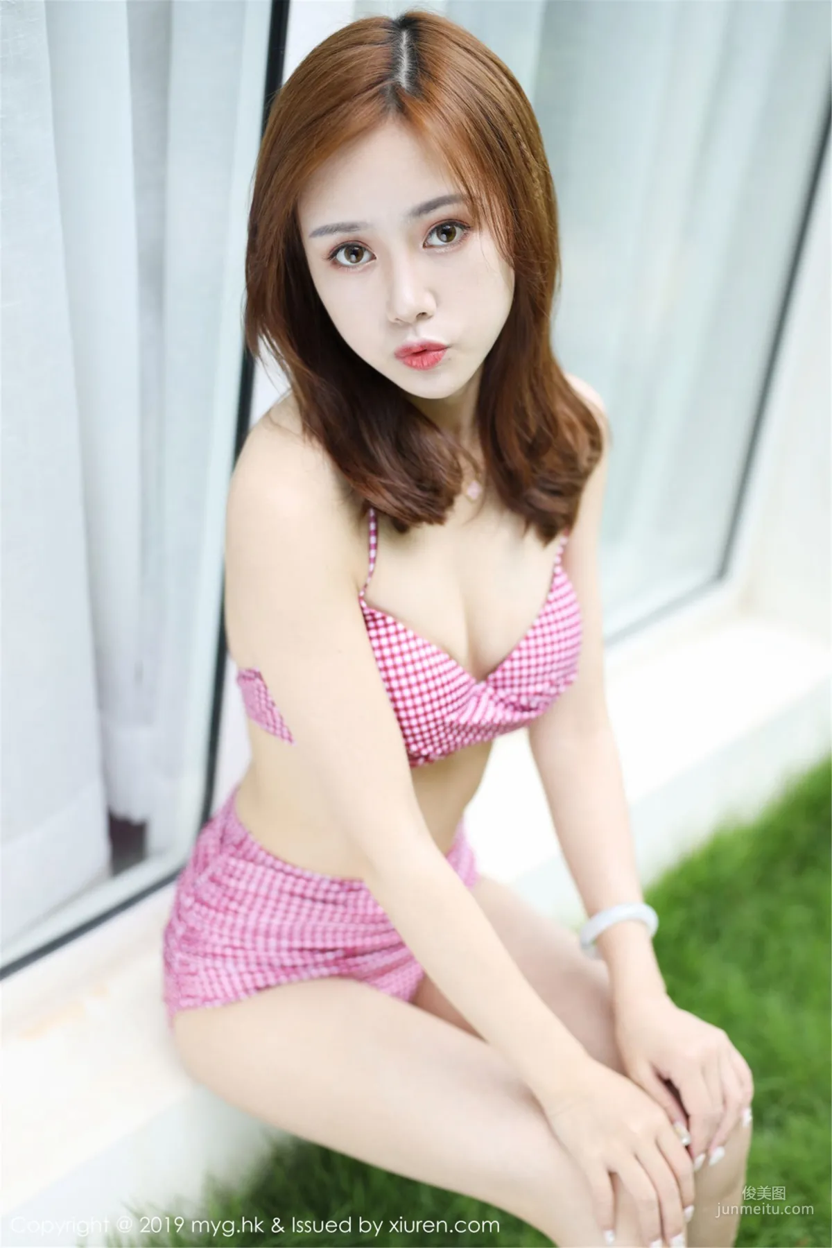 羽住real《性感比基尼与温柔可儿女仆系列》 [美媛馆MyGirl] Vol.356 写真集
