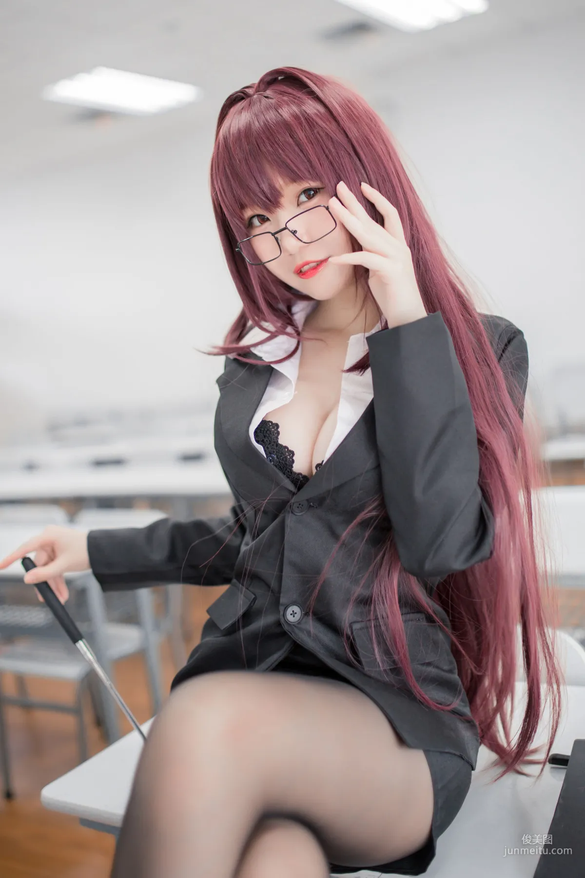 Yoko宅夏《斯卡哈教师》 [萝莉COS] 写真集
