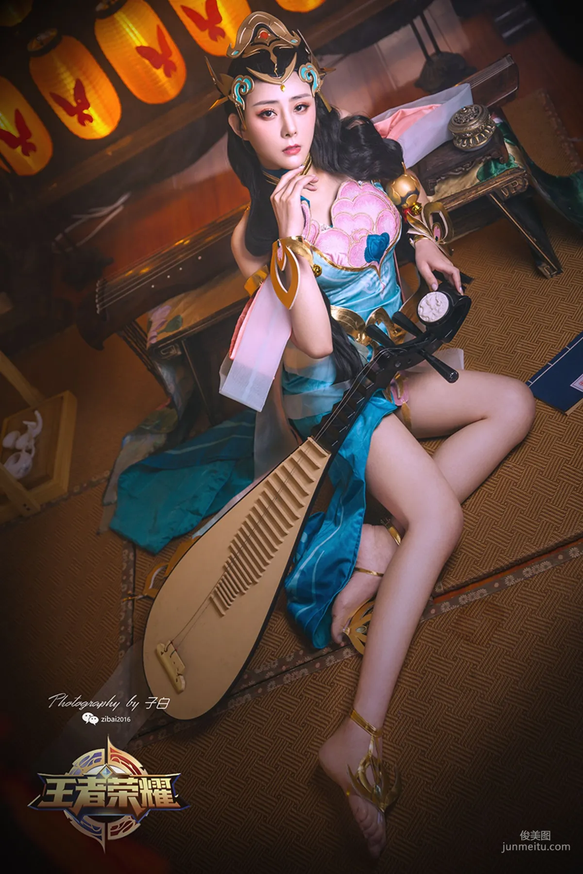 莫晓希《王者荣耀杨玉环COS》 [头条女神wordgirls] 写真集