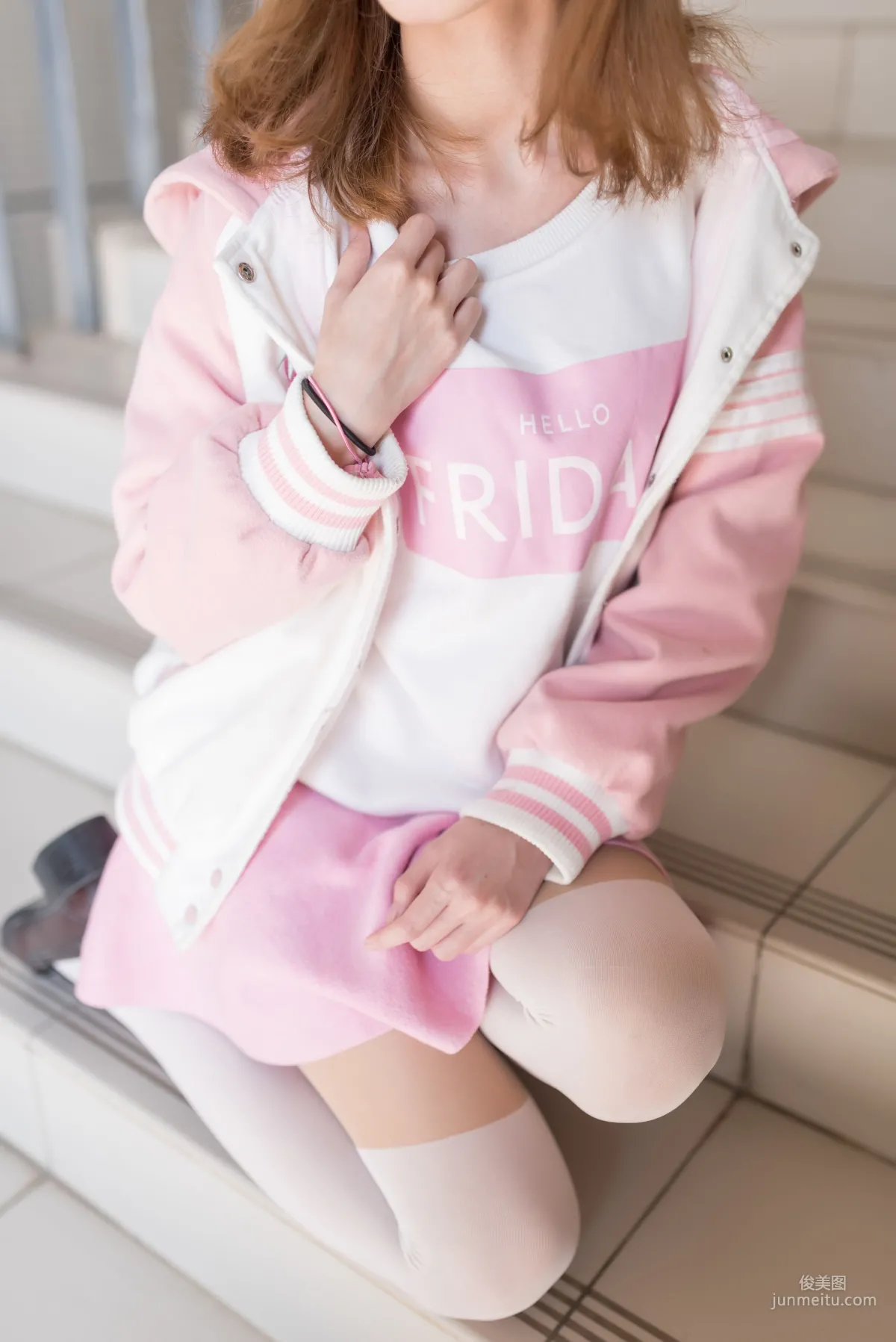 [风之领域] NO.026 粉红日系白丝 写真集