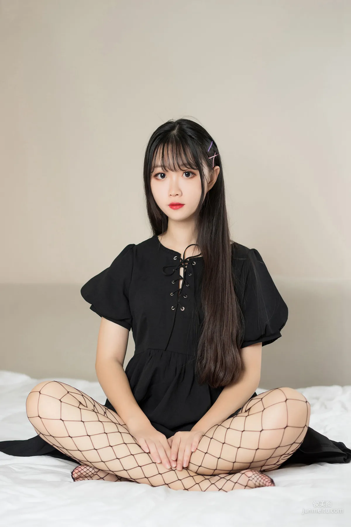 [风之领域] NO.116 黑网袜少女 写真集